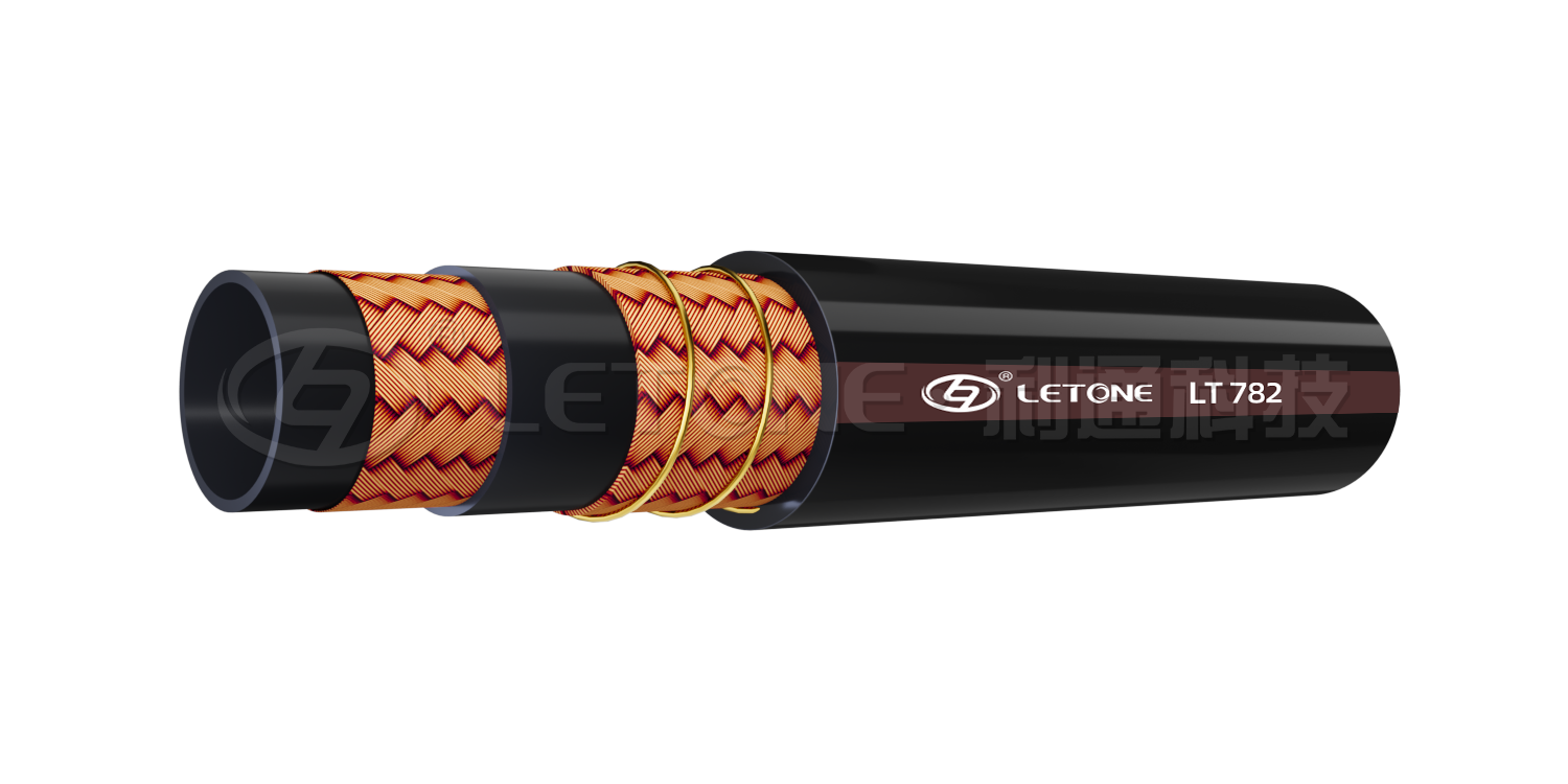 Linha hidráulica de aspiração e retorno SAE 100R4